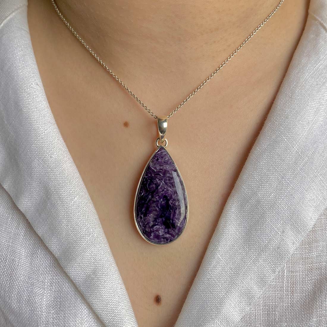 Charoite Pendant-(CHR-P-31.)